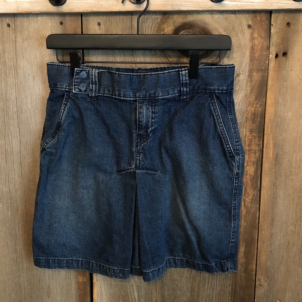 Y2K  2004 Old Navy Blue Denim Jean Skirt Size 2 Women’s
